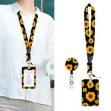 Maxbell ID Card Holder Lanyard with Clip Badge Holder for School Worker styleE