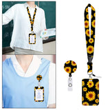 Maxbell ID Card Holder Lanyard with Clip Badge Holder for School Worker styleE