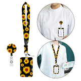 Maxbell ID Card Holder Lanyard with Clip Badge Holder for School Worker styleE