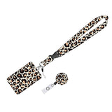 Maxbell ID Card Holder Lanyard with Clip Badge Holder for School Worker styleF