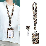 Maxbell ID Card Holder Lanyard with Clip Badge Holder for School Worker styleF