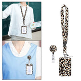Maxbell ID Card Holder Lanyard with Clip Badge Holder for School Worker styleF