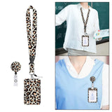 Maxbell ID Card Holder Lanyard with Clip Badge Holder for School Worker styleF