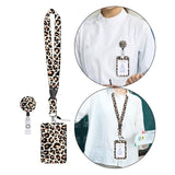 Maxbell ID Card Holder Lanyard with Clip Badge Holder for School Worker styleF