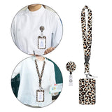 Maxbell ID Card Holder Lanyard with Clip Badge Holder for School Worker styleF