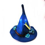 Maxbell Halloween Witch Hat Decorative Wide Brim Soft for Cosplay Festival Holiday