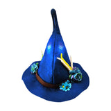 Maxbell Halloween Witch Hat Decorative Wide Brim Soft for Cosplay Festival Holiday