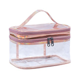 Maxbell Makeup Bag Makeup Tool Brushes Travel Toiletry Bag for Toiletries Bathroom Pink