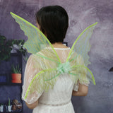 Maxbell Butterfly Fairy Wing Fancy Dress Costume Girls Child Prop Festival Dress up Green