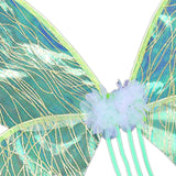 Maxbell Butterfly Fairy Wing Fancy Dress Costume Girls Child Prop Festival Dress up Green
