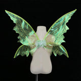 Maxbell Butterfly Fairy Wing Fancy Dress Costume Girls Child Prop Festival Dress up Green