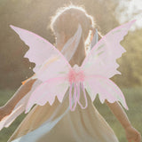 Maxbell Butterfly Fairy Wing Fancy Dress Costume Girls Child Prop Festival Dress up Pink