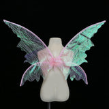 Maxbell Butterfly Fairy Wing Fancy Dress Costume Girls Child Prop Festival Dress up Pink