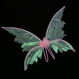 Maxbell Butterfly Fairy Wing Fancy Dress Costume Girls Child Prop Festival Dress up Pink