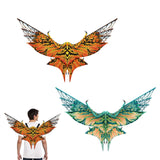 Maxbell Dragon Wing Adult Cosplay Costume Fancy Dress for Party Photo Props Decor Yellow