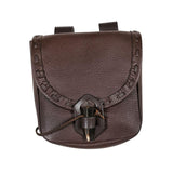 Maxbell Medieval Belt Pouch Durable Fanny Pack Purse Costume Accessories Brown