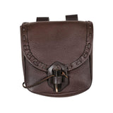 Maxbell Medieval Belt Pouch Durable Fanny Pack Purse Costume Accessories Brown