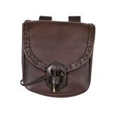 Maxbell Medieval Belt Pouch Durable Fanny Pack Purse Costume Accessories Brown