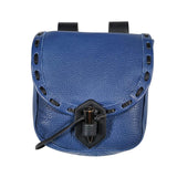 Maxbell Medieval Belt Pouch Durable Fanny Pack Purse Costume Accessories Blue