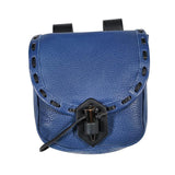 Maxbell Medieval Belt Pouch Durable Fanny Pack Purse Costume Accessories Blue