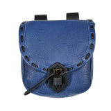 Maxbell Medieval Belt Pouch Durable Fanny Pack Purse Costume Accessories Blue