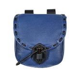 Maxbell Medieval Belt Pouch Durable Fanny Pack Purse Costume Accessories Blue