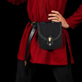 Maxbell Medieval Belt Pouch Waist Bag Durable Side Pack Big Capacity Wear Resistant