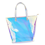 Maxbell Girls Colorful Tote Toiletry Bags Pouch Handle Bag for Vacation Sports