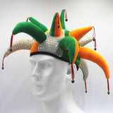 Maxbell Halloween Hat Tiaras Headdress Fancy Clown Hat for Cosplay Carnival Festival