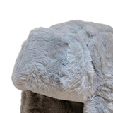 Maxbell Winter Trooper Trapper Hat Windproof Bomber Hats with Earflaps for Skiing Light Grey