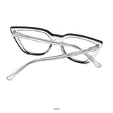 Maxbell Computer Eyewear Eyeglasses Blue Light Blocking Glasses for Women Teens Gray