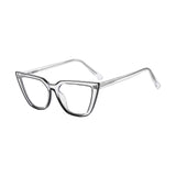 Maxbell Computer Eyewear Eyeglasses Blue Light Blocking Glasses for Women Teens Gray