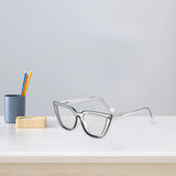 Maxbell Computer Eyewear Eyeglasses Blue Light Blocking Glasses for Women Teens Gray