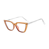 Maxbell Computer Eyewear Eyeglasses Blue Light Blocking Glasses for Women Teens Brown
