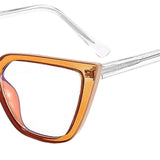 Maxbell Computer Eyewear Eyeglasses Blue Light Blocking Glasses for Women Teens Brown