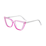 Maxbell Computer Eyewear Eyeglasses Blue Light Blocking Glasses for Women Teens Pink
