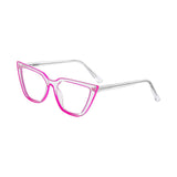 Maxbell Computer Eyewear Eyeglasses Blue Light Blocking Glasses for Women Teens Pink