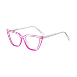 Maxbell Computer Eyewear Eyeglasses Blue Light Blocking Glasses for Women Teens Pink