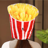 Maxbell French Fries Plush Hat Cosplay Costume Collections for Housewarming Party