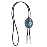 Maxbell Bolo Tie Women Men Western Cowboy PU Necktie Halloween Costume Accessories