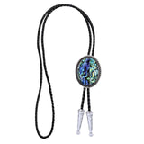 Maxbell Bolo Tie Women Men Western Cowboy PU Necktie Halloween Costume Accessories