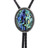 Maxbell Bolo Tie Women Men Western Cowboy PU Necktie Halloween Costume Accessories
