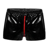 Maxbell Patent Leather Panties Lingerie Mens Bikini Swimwear Underpants Shiny Open L