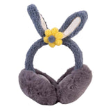 Maxbell Winter Warm Earmuffs Headband Cute Comfortable Adjustable for Women Girls Blue