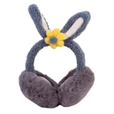 Maxbell Winter Warm Earmuffs Headband Cute Comfortable Adjustable for Women Girls Blue