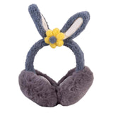 Maxbell Winter Warm Earmuffs Headband Cute Comfortable Adjustable for Women Girls Blue