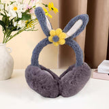 Maxbell Winter Warm Earmuffs Headband Cute Comfortable Adjustable for Women Girls Blue