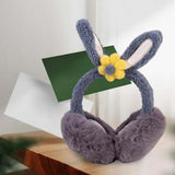 Maxbell Winter Warm Earmuffs Headband Cute Comfortable Adjustable for Women Girls Blue