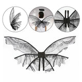 Maxbell Fairy Wing Costume Fancy Dress Birthday Party Child Cherub Prop Bat Wing 1 Wing