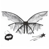 Maxbell Fairy Wing Costume Fancy Dress Birthday Party Child Cherub Prop Bat Wing 1 Set